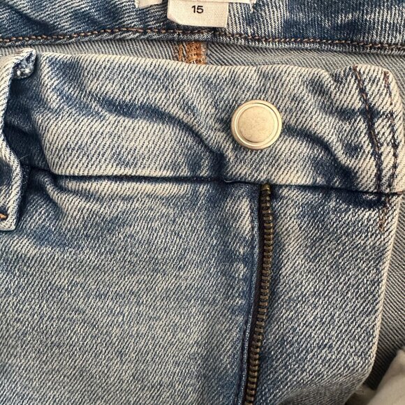 Good American Good Curve Straight Women's Size 15 Stretch Jeans Denim - Picture 10 of 10